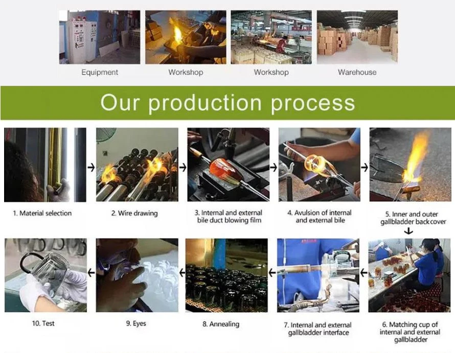 glass tea kettle with infuser production process------04 glass tea kettle with infuser production process------04